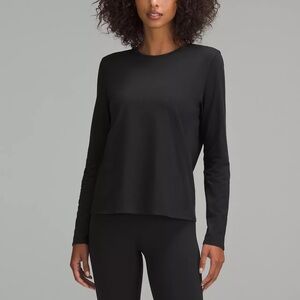 Lululemon Love Organic Cotton Crewneck Long-Sleeve Shirt Size Large